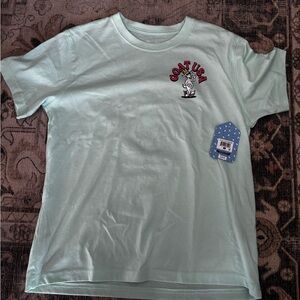 Goat USA Number 1 Mint Green Graphic T-Shirt